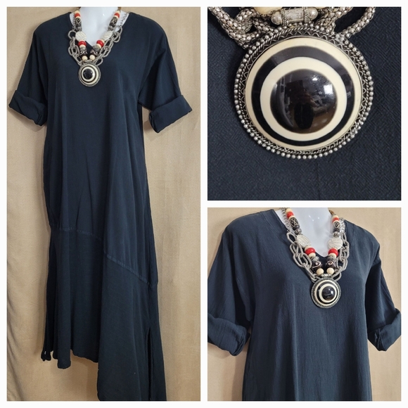 COTTON Dress / S/ M - Picture 8 of 14